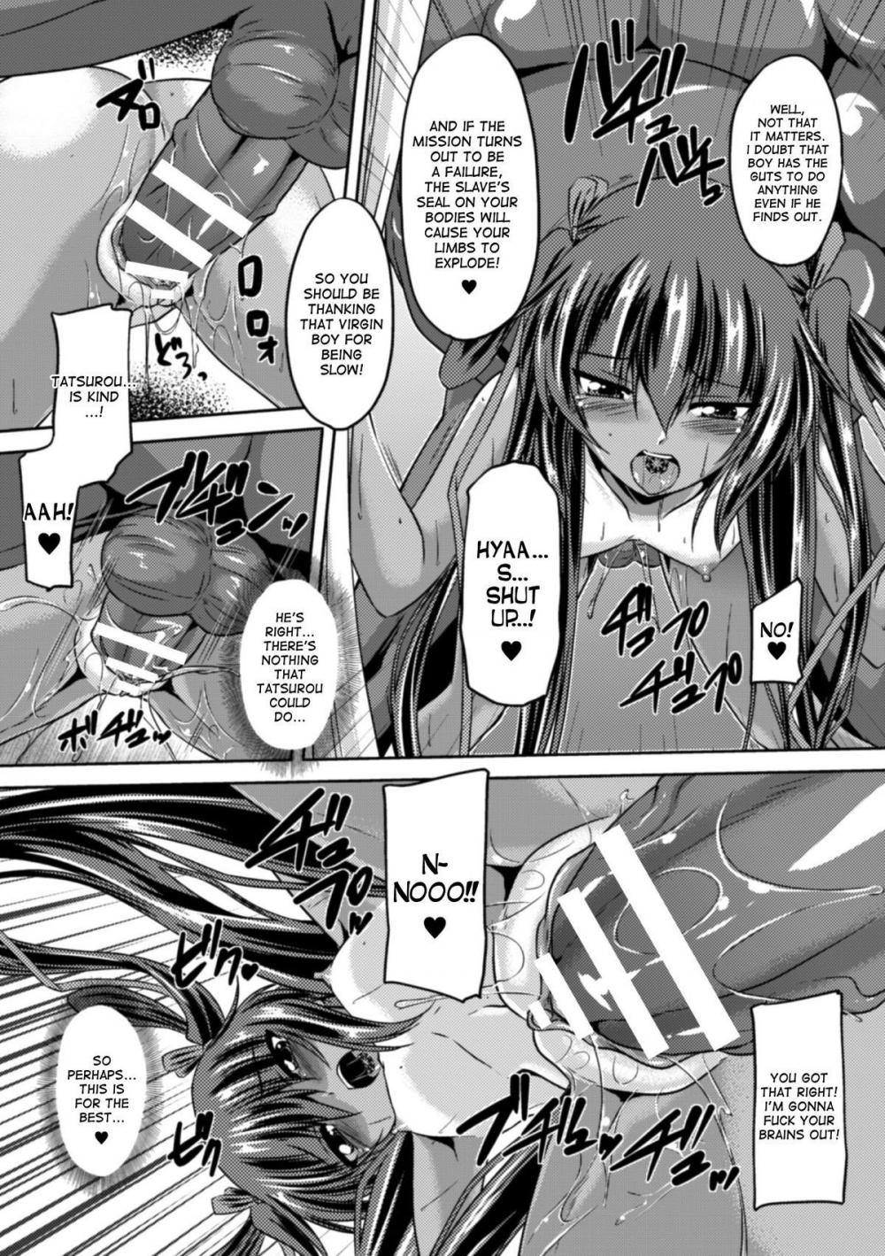 Hentai Manga Comic-Taimanin's fall into the lewd hell-Chapter 7-14